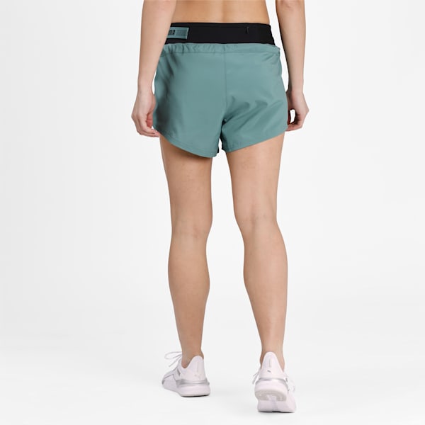 Run COOLadapt Women's 3" Running Shorts, Blue Spruce, extralarge-IND